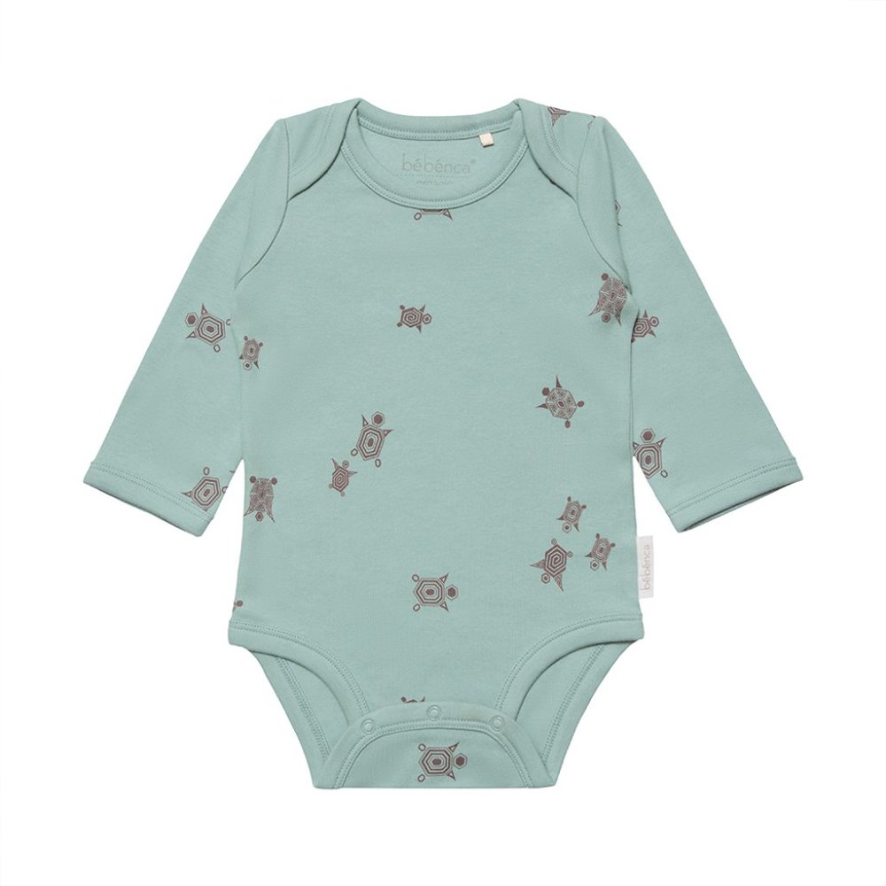 BÈBÈNCA ORGANICS - Hawksbill Organic Onesie - Turtle Print